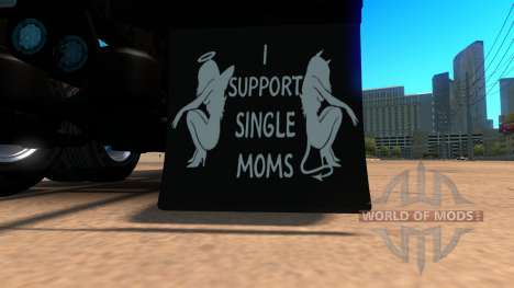 Брызговики I Support Single Moms