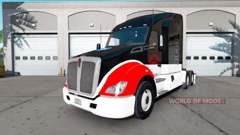 Netstoc Logistica de la piel para el Kenworth tractor