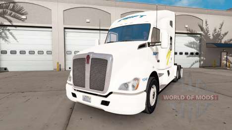 Swift de la piel para el Kenworth tractor