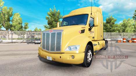Bisonte de Transporte de la piel para el camión Peterbilt