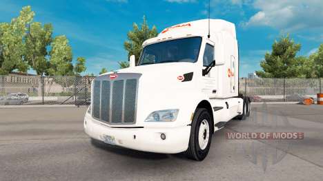 Alsua de la piel para el camión Peterbilt