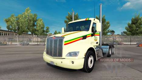 Reggae de la piel para el camión Peterbilt