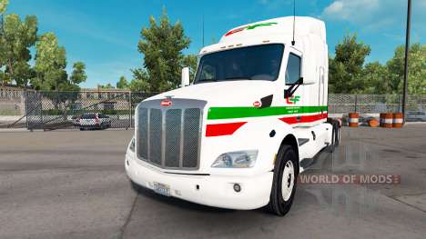 La piel Consildated Freightways para camión Peterbilt