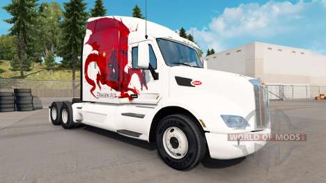 Dragon Age de la piel para el camión Peterbilt
