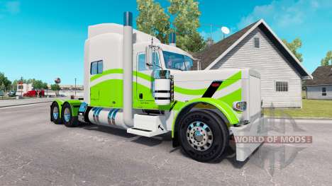 7 Personalizado de la piel para el camión Peterbilt 389