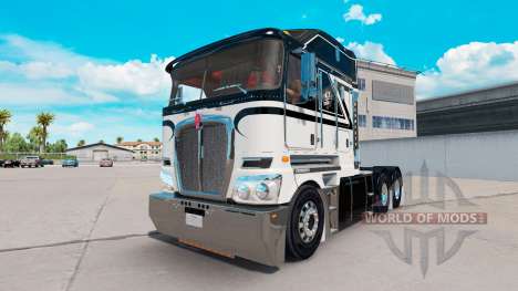 La piel del As De Picas en el tractor Kenworth K200