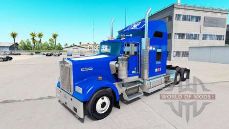 La piel de Duke v1.03 en el camión Kenworth W900