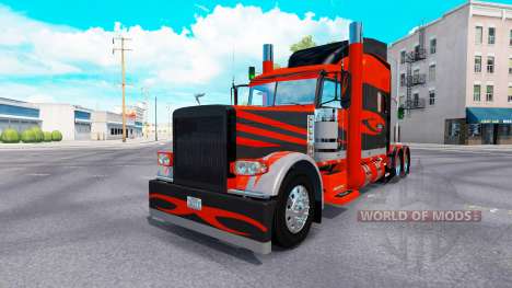 La piel para el camión Peterbilt 389