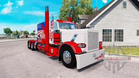USA la piel para el camión Peterbilt 389