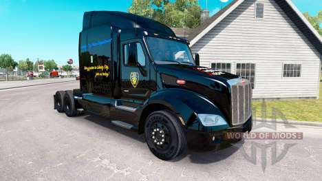 LCPD de la piel para el camión Peterbilt