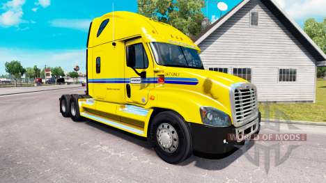 La piel en Penske camión Freightliner Cascadia