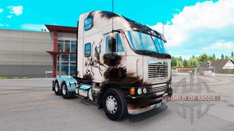 Скин Reelaborado Dalmatin на Freightliner Argosy