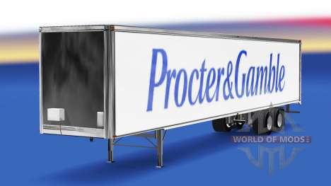 La piel Procter & Gamble remolque