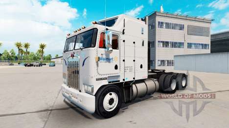 Walmart de la piel para Kenworth K100 camión