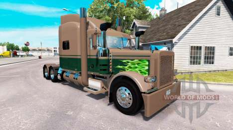 Скин Ken & Barb Caballo de batalla Mostrar на Peterbilt 389