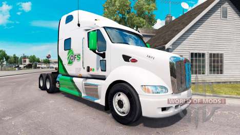 La piel DFS camión tractor Peterbilt 387