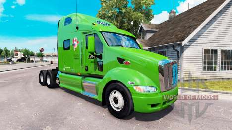 El SARGENTO de la piel para el camión Peterbilt 387