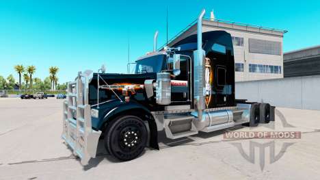La piel de Black Ops v2 en el camión Kenworth W900