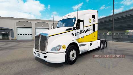 La piel TransMaquila en el tractor Kenworth T680