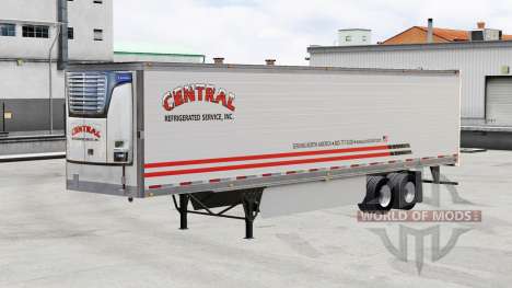 La piel Central v1.5 en refrigerada semi-remolque