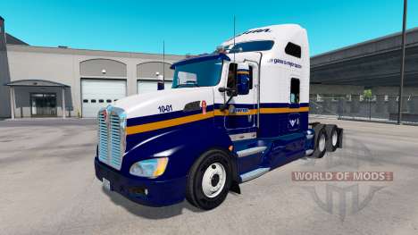 La piel de Infraestructura S. A. de C. V. en el tractor Kenworth T660 La piel de Infraestructura S. A. de C. V. en el tractor Kenworth T660