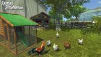 Captura de pantalla de la gallina de farming Simulator 2013
