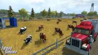 La vaca farming Simulator 2013 - captura de pantalla del juego