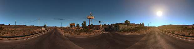 American Truck Simulator - desierto panorama