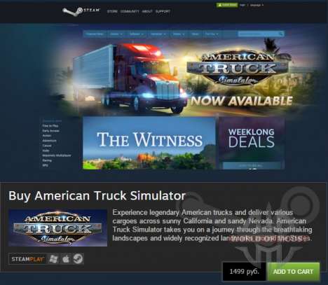 American Truck Simulator está disponible!