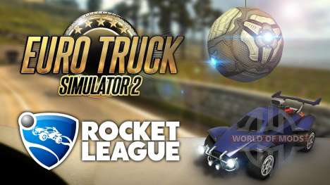 Cross-promo de Euro Truck Simulator 2 y Rocket League