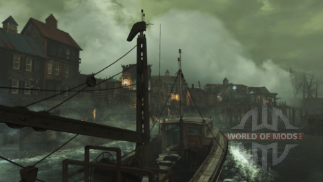 el Principal asentamiento en la medida de Puerto DLC para Fallout 4