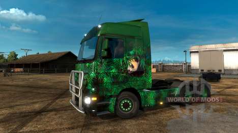 Lucky Panda-piel para Euro Truck Simulator 2