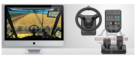 Saitek Rueda para Farming Simulator 2015 Farming Simulator es totalmente compatible con Mac OS X!