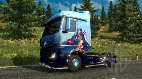 la Suiza de la piel para Euro Truck Simulator 2