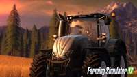 La Mujer agricultor conducir un tractor en FS 17