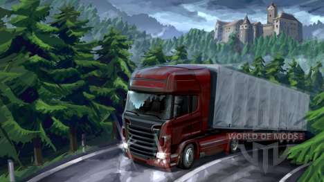 aventura en el Bosque en Euro Truck Simulator 2