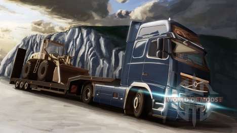 La Volvo y la Topadora en Euro Truck Simulator 2