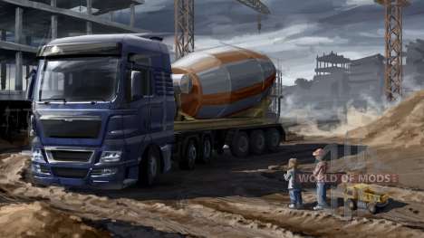 Padres e hijos en Euro Truck Simulator 2