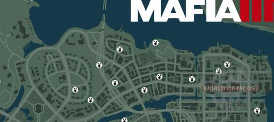 El mapa de la Mafia 3