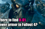 Donde es el X-01 armadura en Fallout 4?