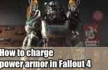 Cómo cargar la armadura de poder en Fallout 4