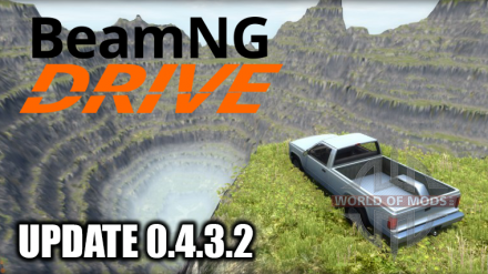 La información acerca de BeamNG.Drive 0.4.3.2 actualización 