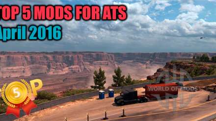 Los mejores mods para American Truck Simulator para abril de 2016