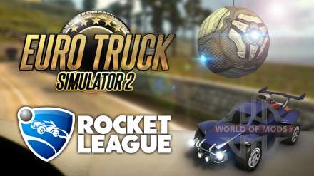 Un poco de Rocket League en Euro Truck Simulator 2