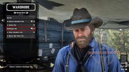Cómo devolver un perdido el sombrero en la Red Dead Redemption 2, donde el único sombreros