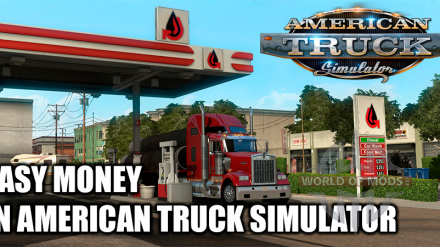 Aprender cómo conseguir dinero fácil en American Truck Simulator