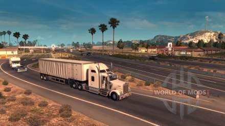 American Truck Simulator: remolques reto de la complejidad de la gestión a largo plataformas