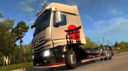 Nuevo DLC para Euro Truck Simulator 2 - Japonés de la Pintura Pack