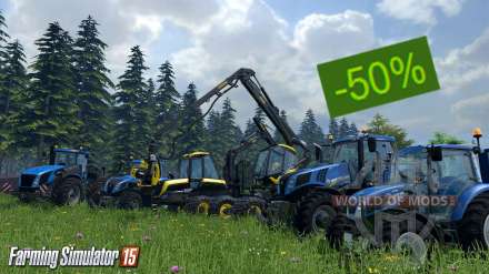 50% de descuento en Farming Simulator 2015 en Steam hasta el 18 de junio de