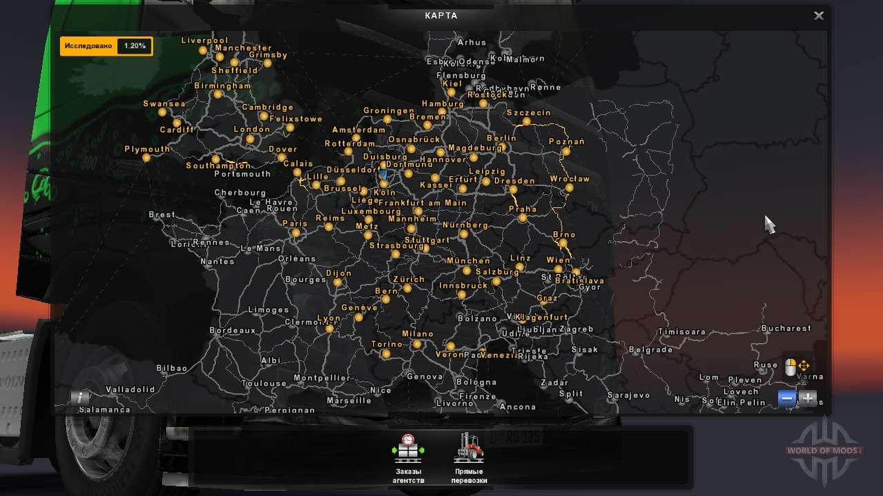 Euro Truck Simulator 2 Full Map Euro Truck Simulator 2 Mapa Europa Completo | Mapa